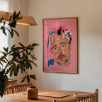 Paint Splash Portrait Poster – i rum 4