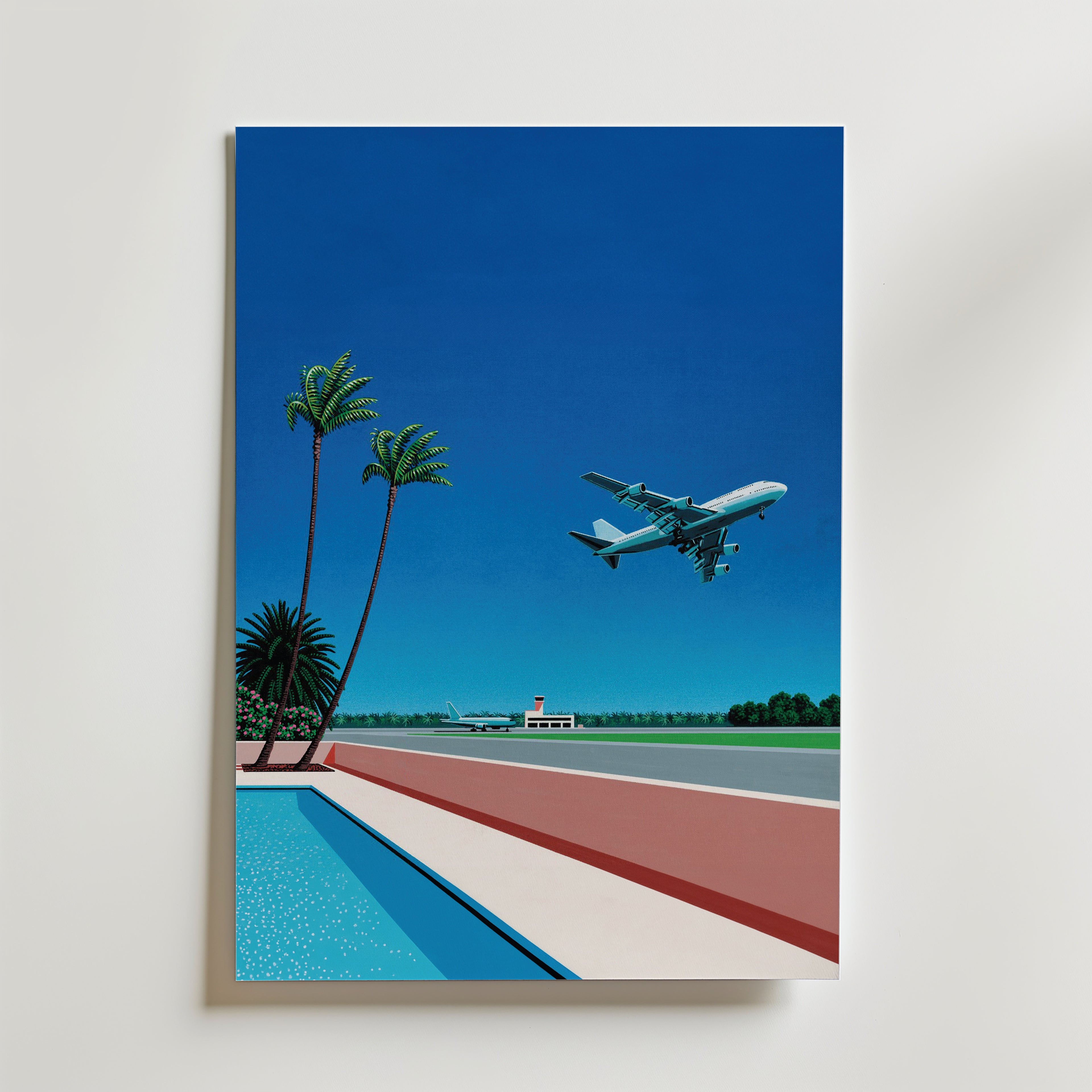 Hiroshi Nagai Palm Airport - utan passepartout