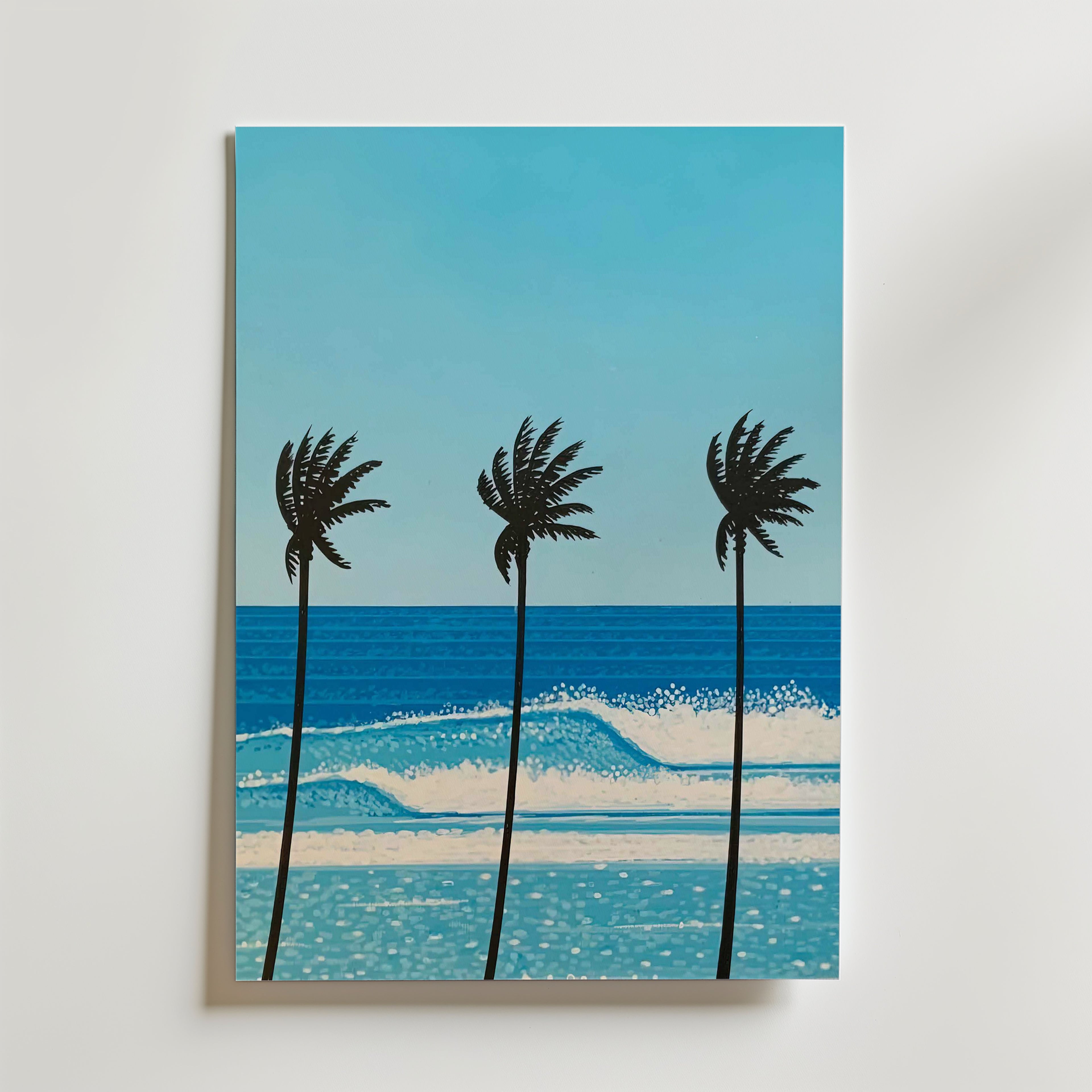 Hiroshi Nagai Palm Breeze utan passepartout