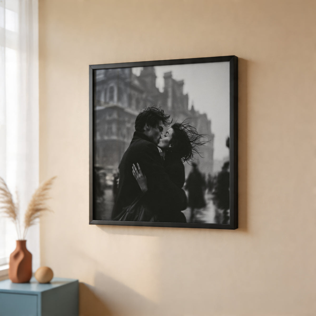 Paris Kiss Poster – i rum 4