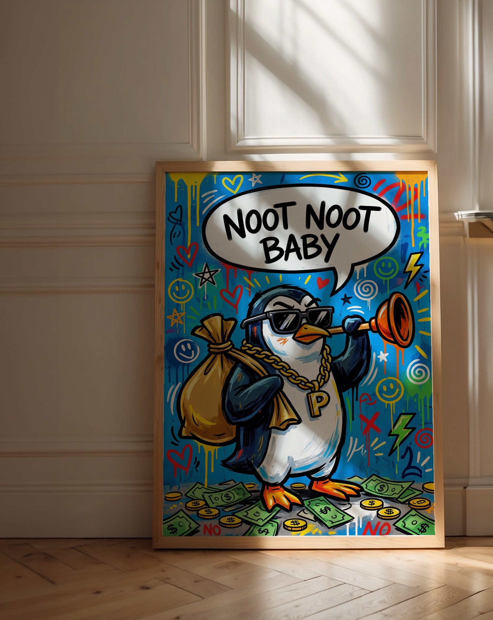 Noot Noot Baby Poster – i rum 1
