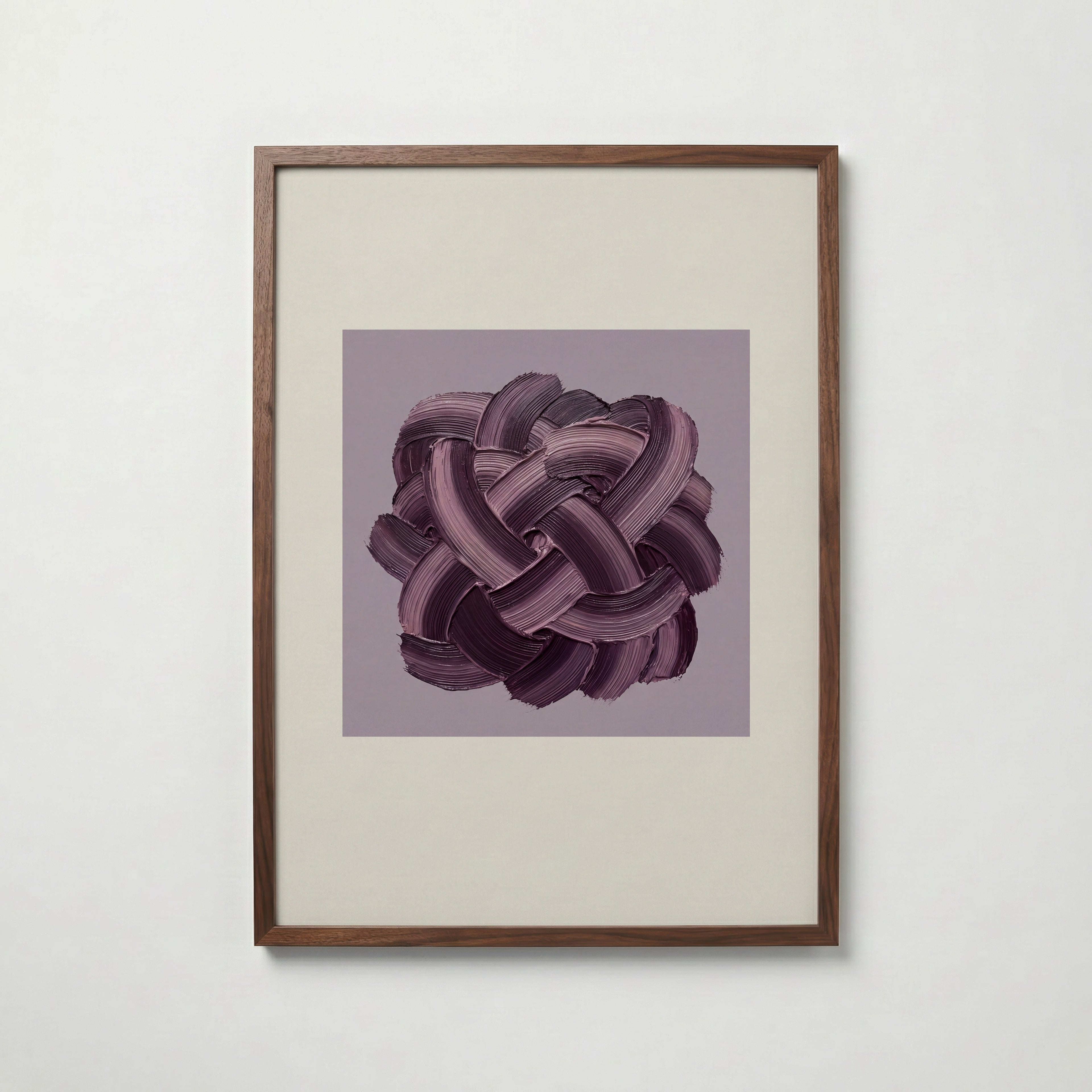 Plum Knot Poster – valnötsram