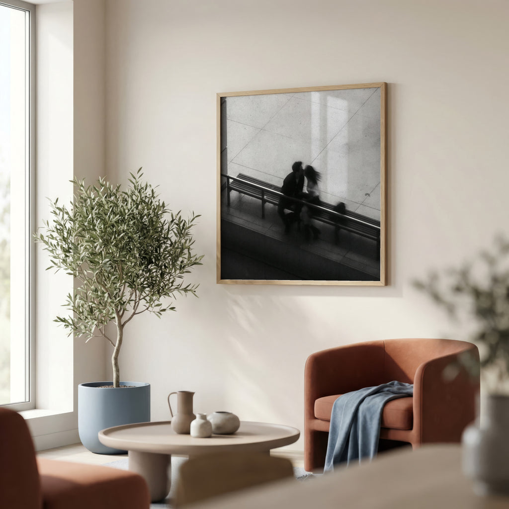 Quiet Bench Poster – i rum 2