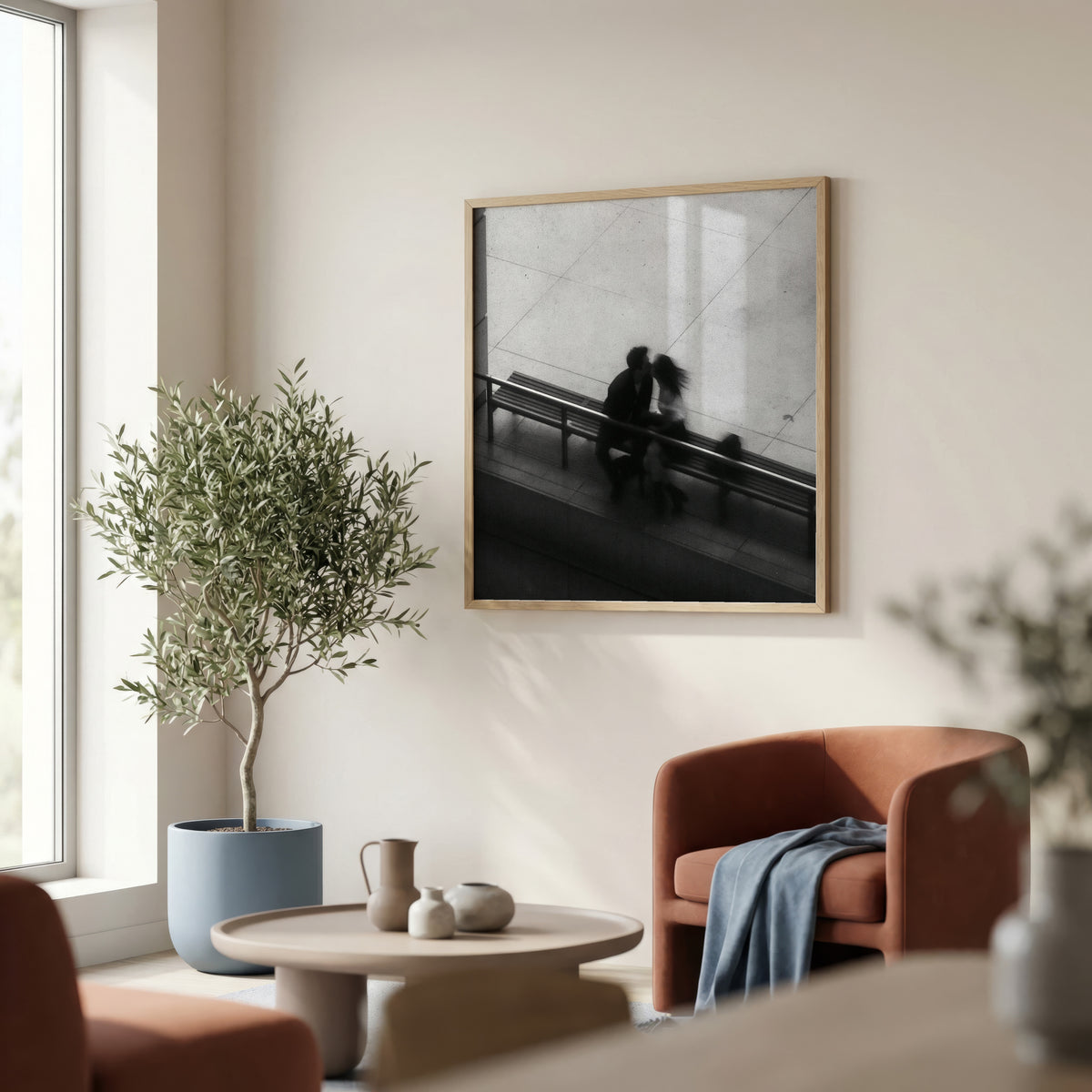 Quiet Bench Poster – i rum 2