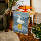 Rain Boot Duck Poster – i rum 5
