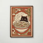 Ramen Cat Poster – valnötsram