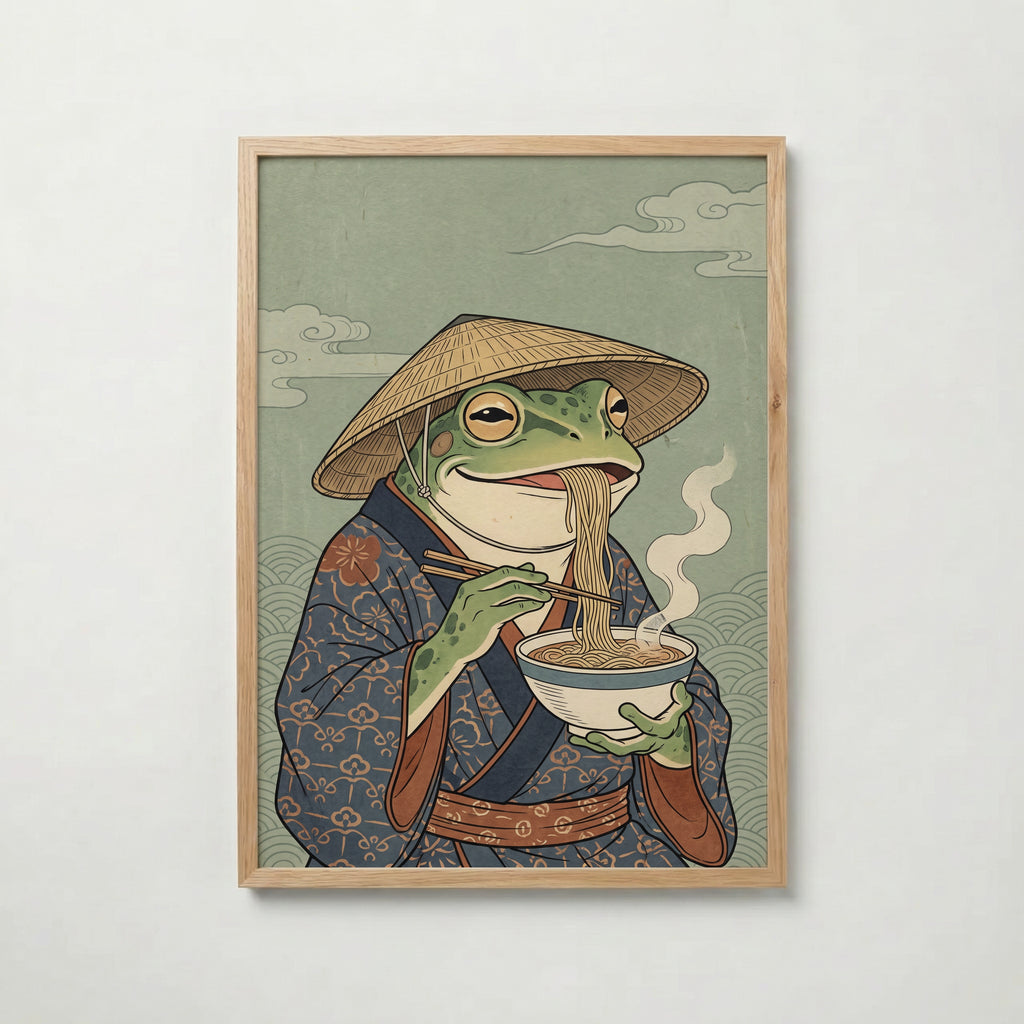 Ramen Frog Poster – ekram