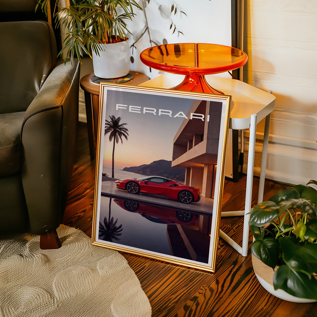 Riviera Supercar Poster – i rum 3