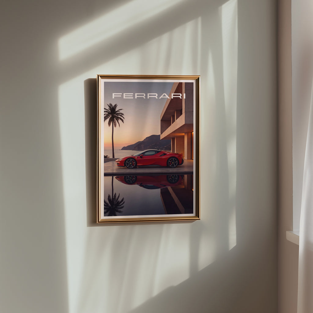 Riviera Supercar Poster – i rum 4