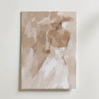 Soft Silhouette Poster – canvas utan passepartout