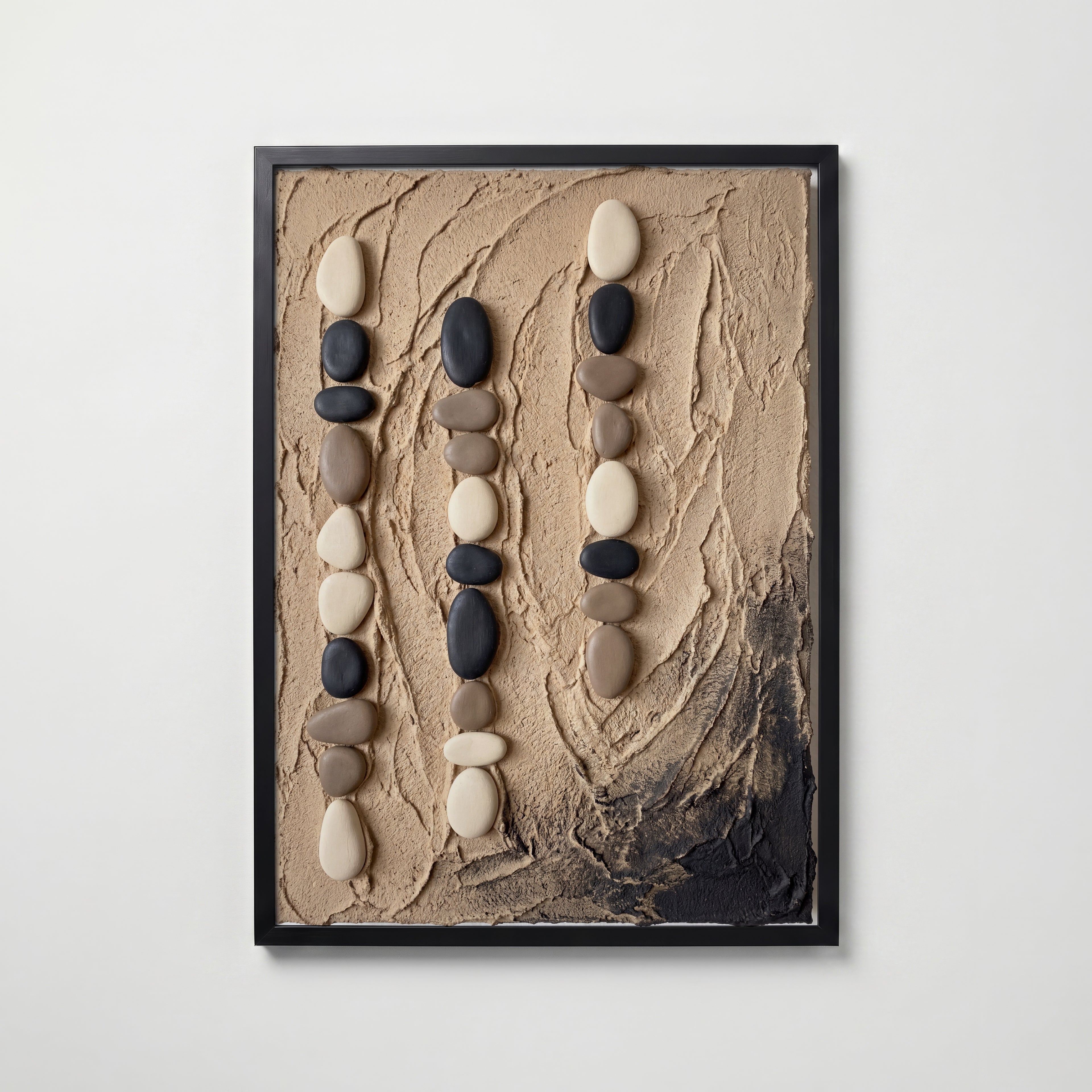 Un Ami Strand – svart ram