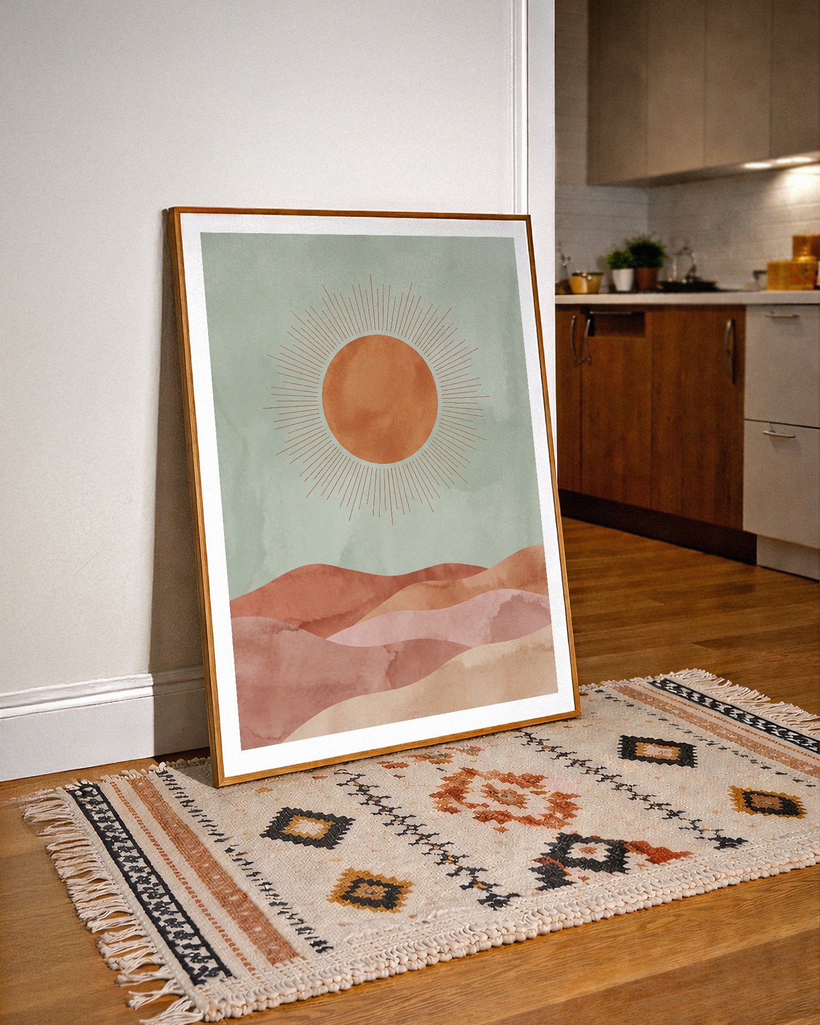 Desert Sun Poster – i rum 1
