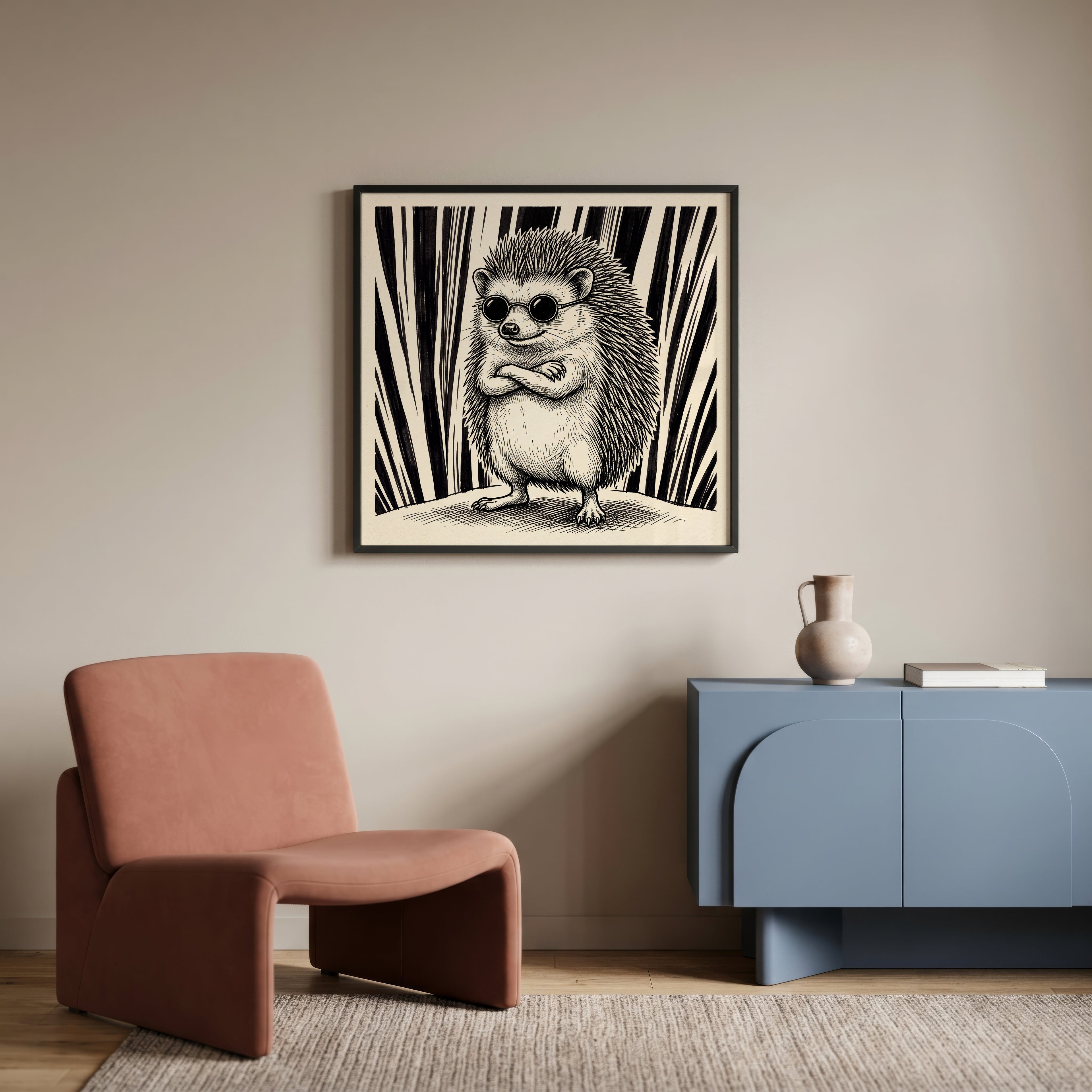 Sunny Hedgedog – i rum 1