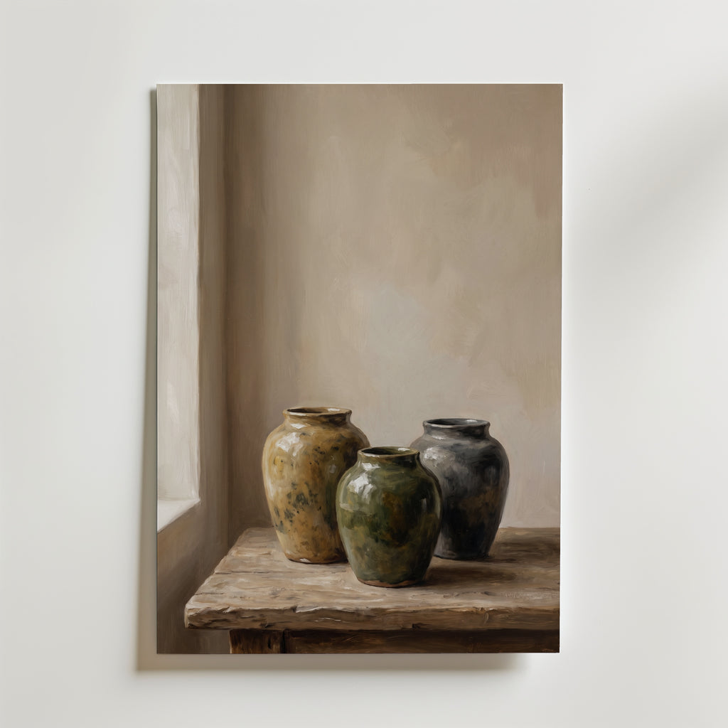 Three Vessels Poster – canvas utan passepartout