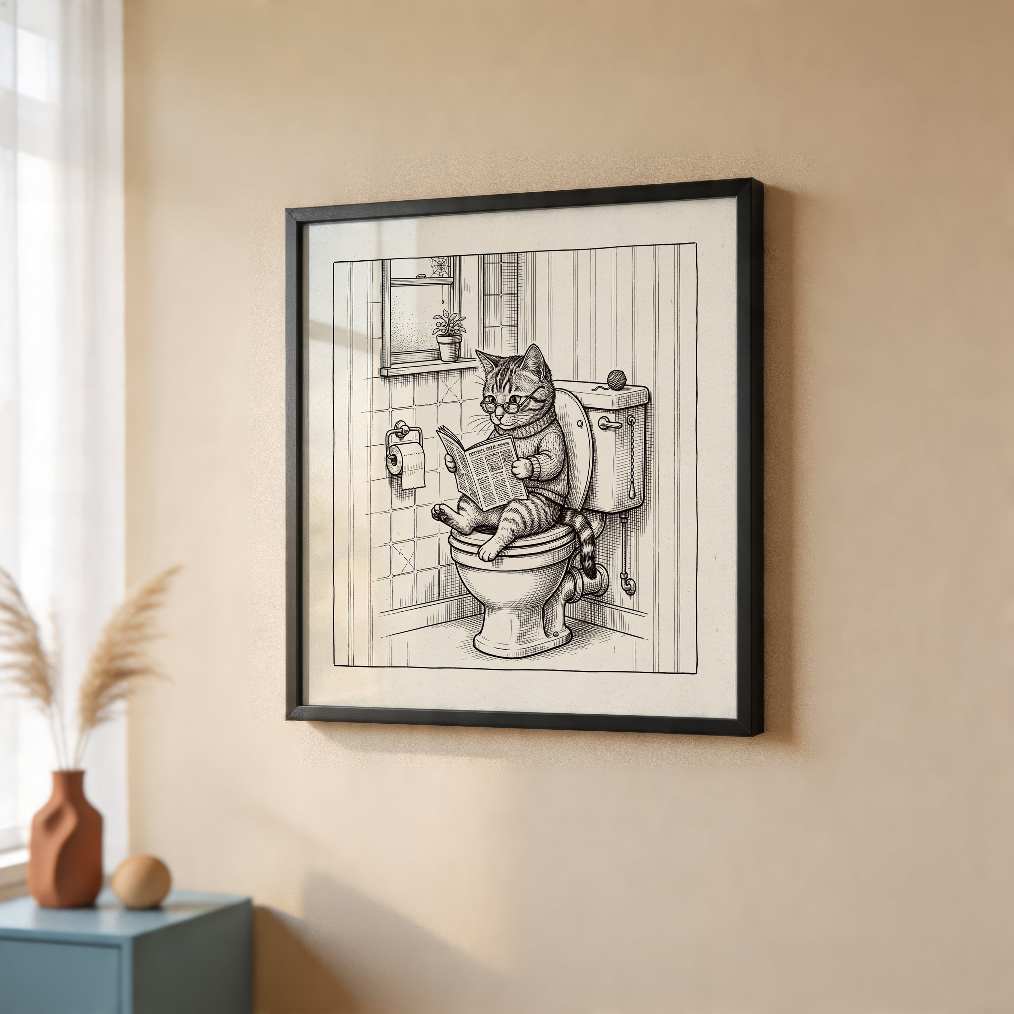 Toilett Reader – i rum 2