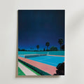 Hiroshi Nagai Tropical Tennis utan passepartout
