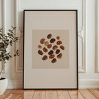 Umber Scatter Poster – i rum 5