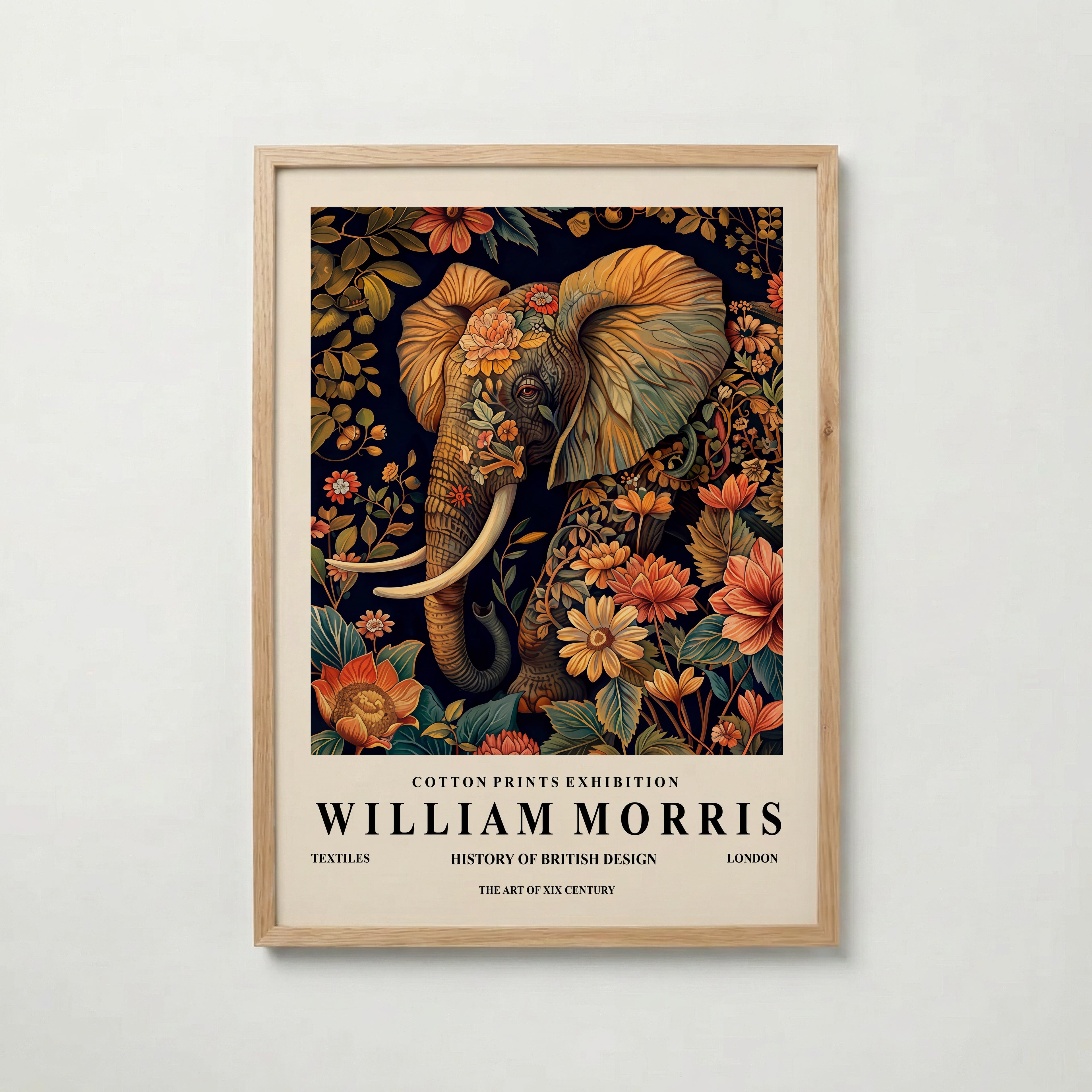 William Morris Elephant Poster – ekram