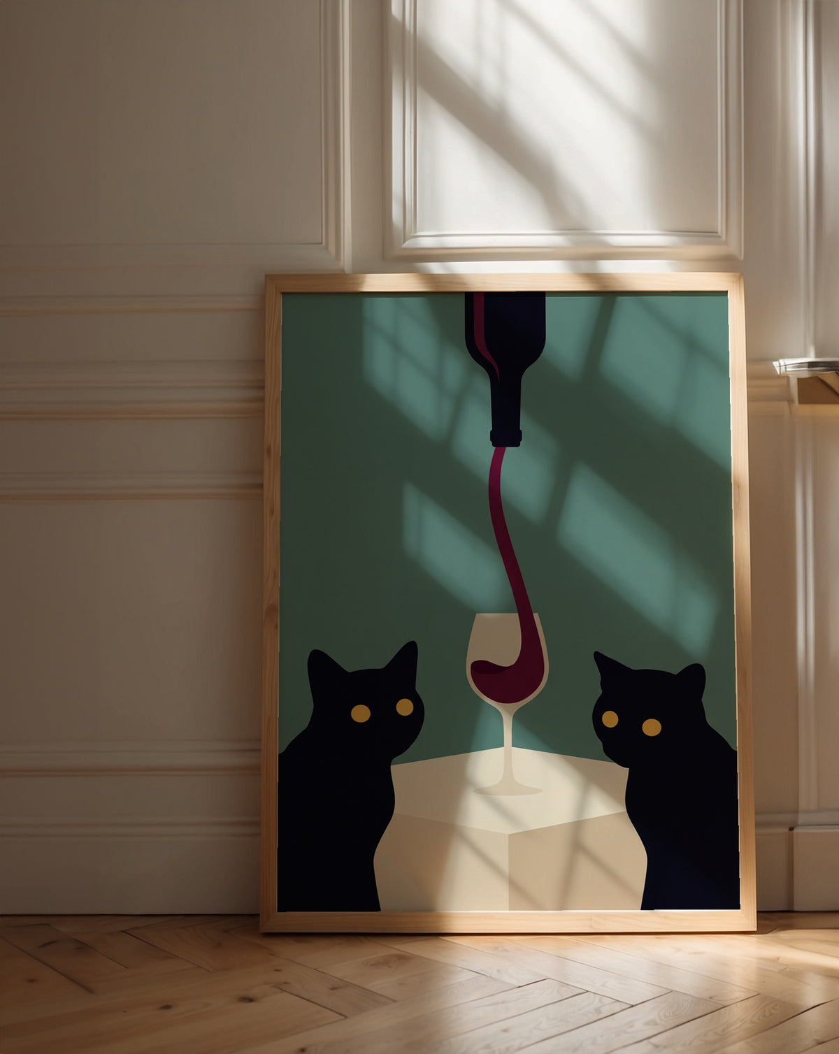 Wine & Cats Poster – i rum 4