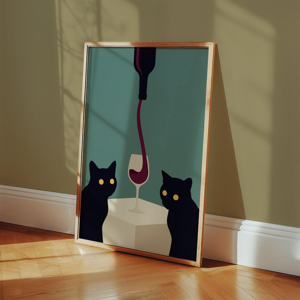Wine & Cats Poster – i rum 5