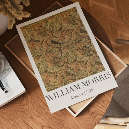 William Morris Acanthus 1875 Poster