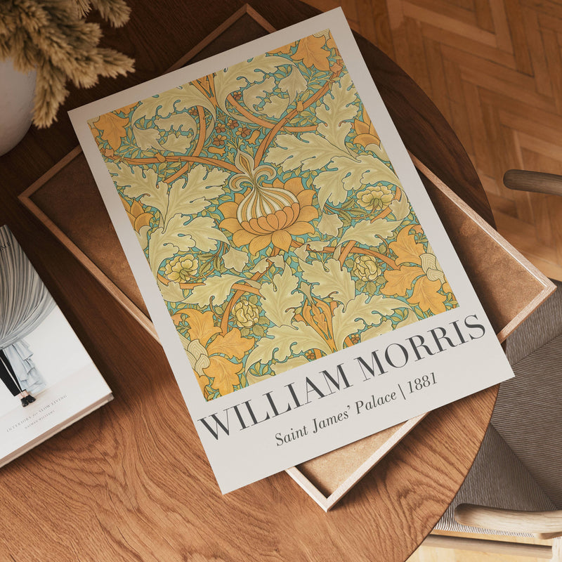 William Morris Saint James' Palace 1881 Poster
