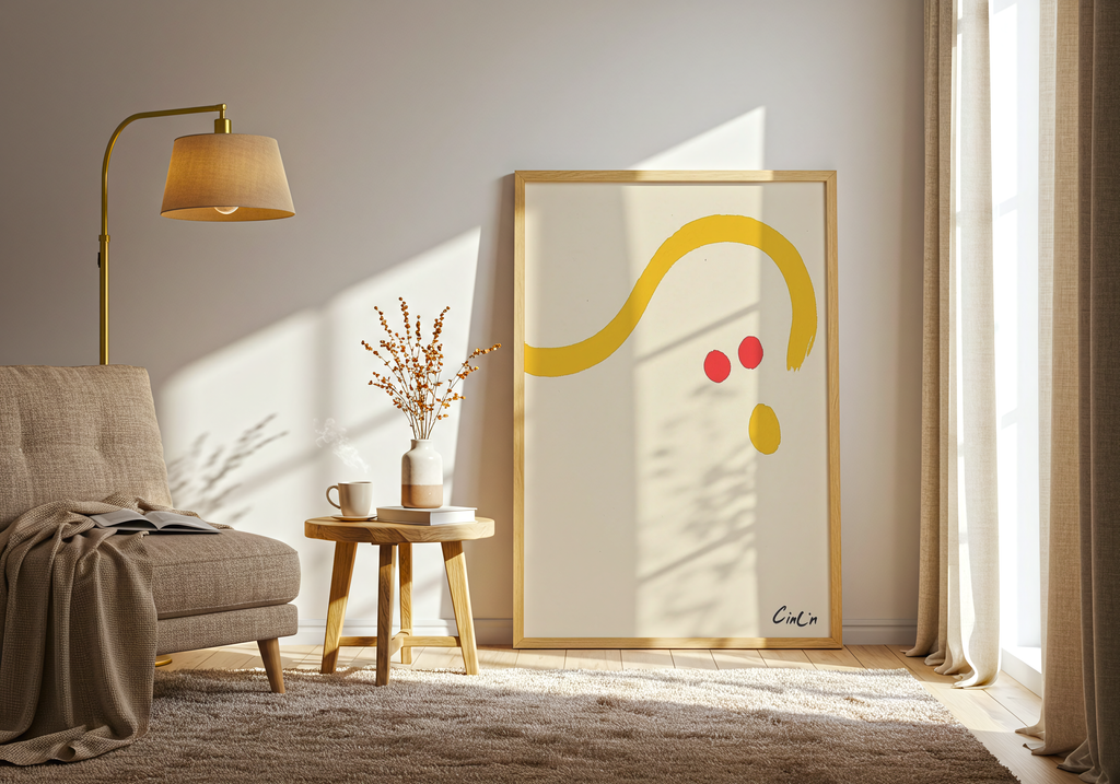 Cin Cin Minimalist Poster
