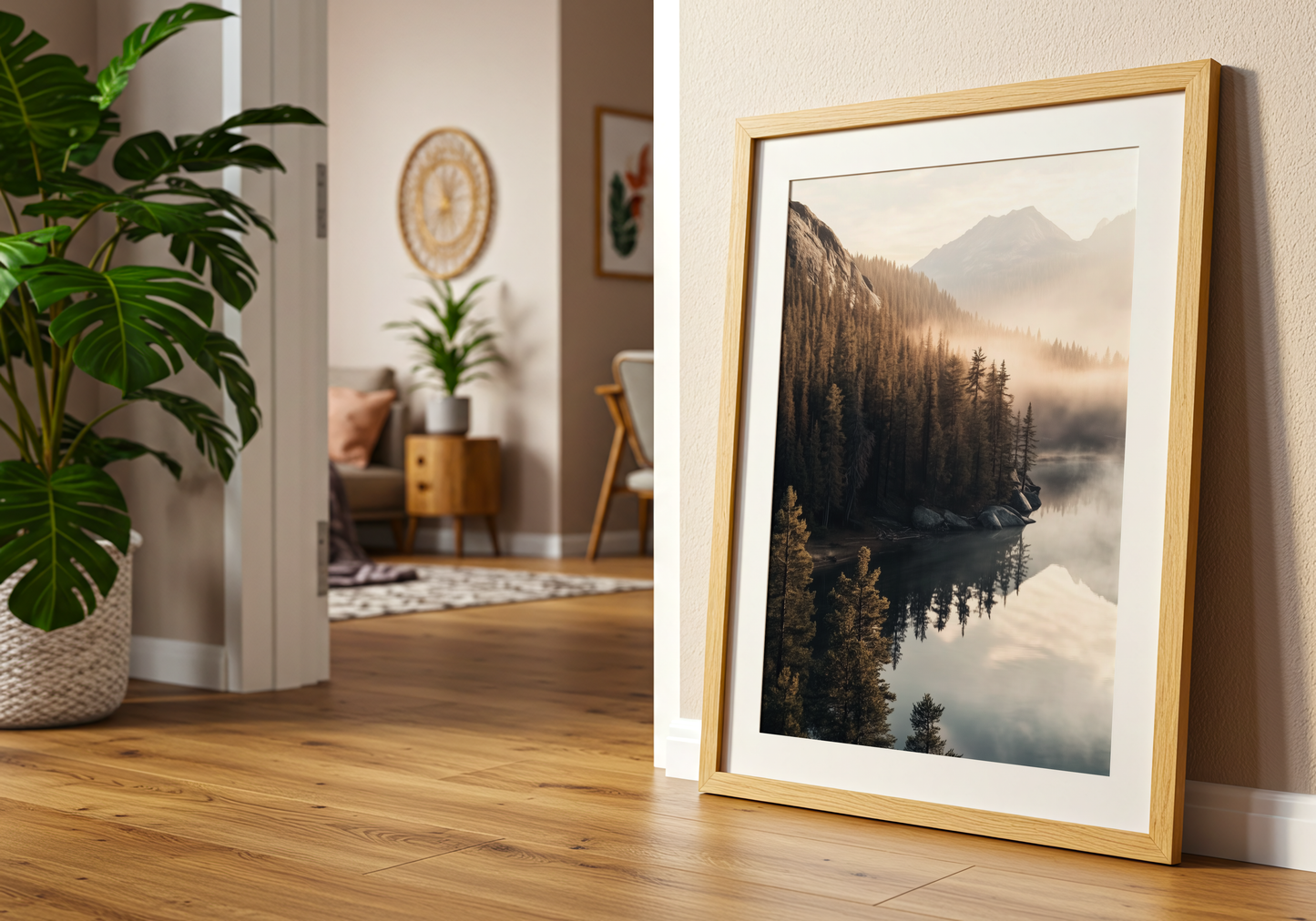 Between the Misty Peaks Poster