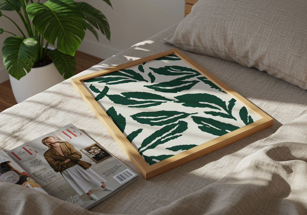 Green Leaves Poster