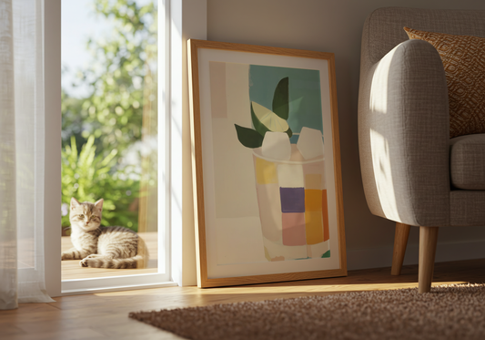 Colorful Drink Poster