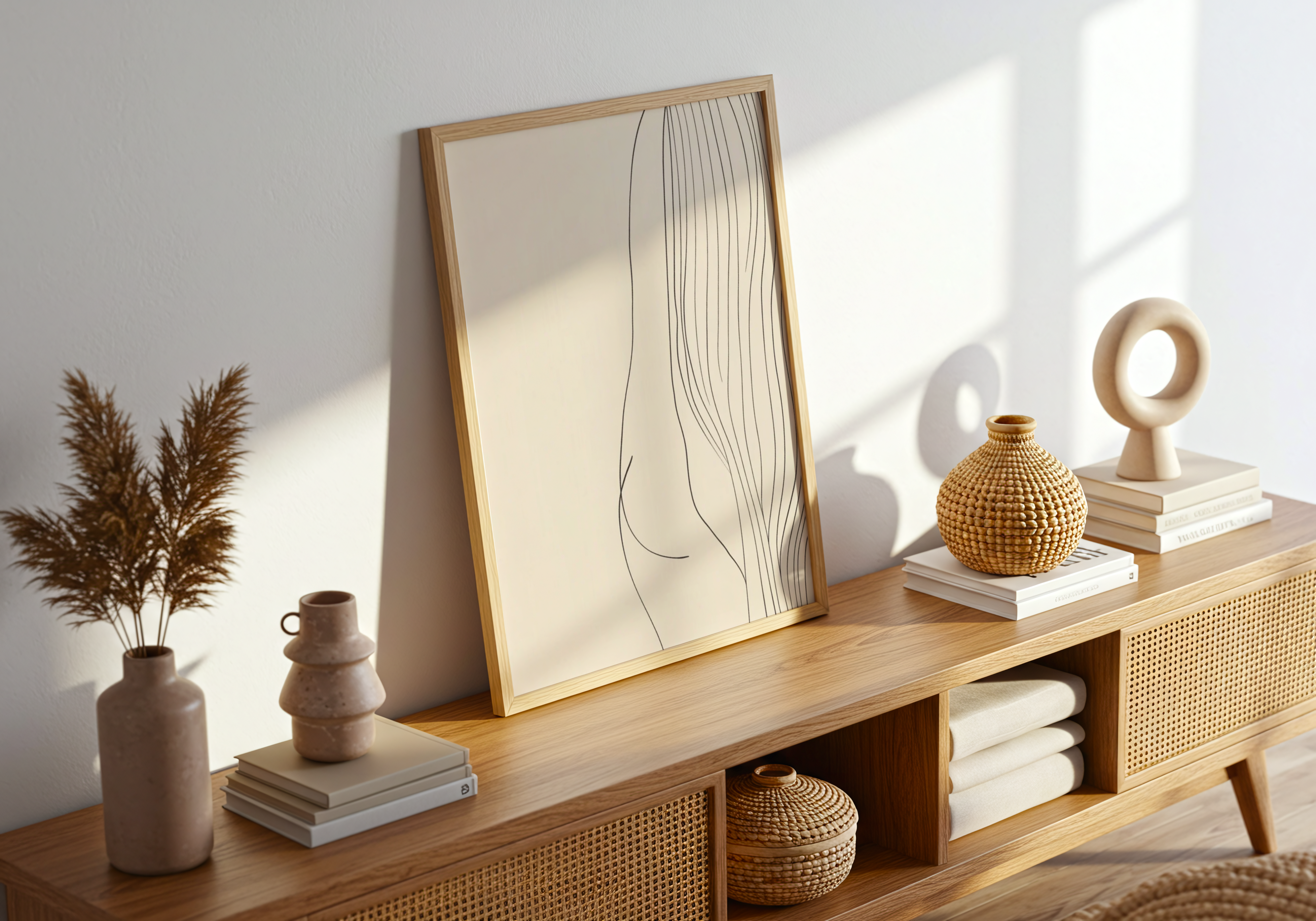 Minimal Nude Silhouette Poster