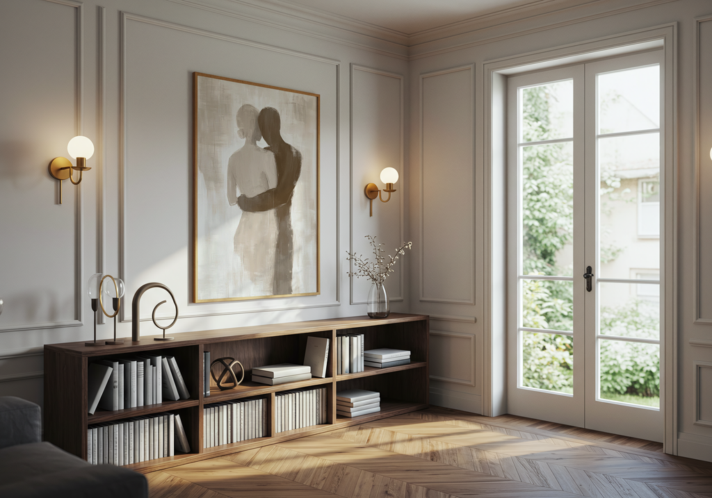 Abstract Love Poster