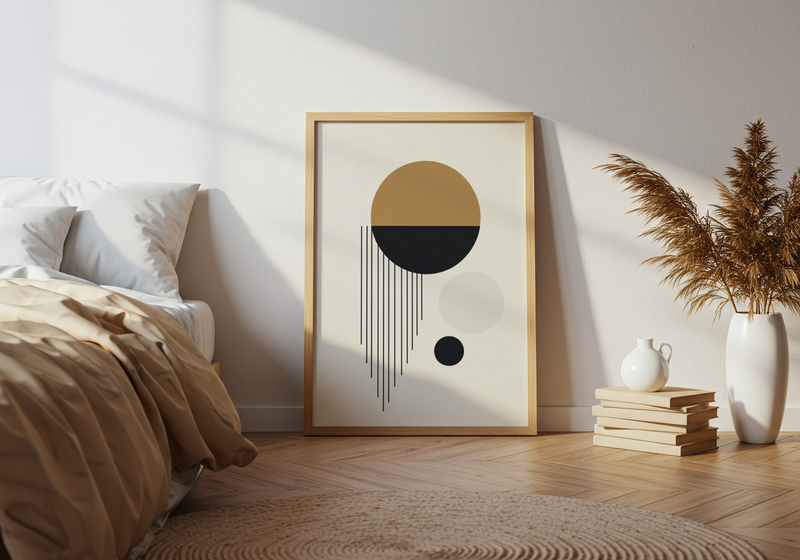 Golden Eclipse Drop Poster