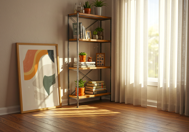 Abstract Face Poster