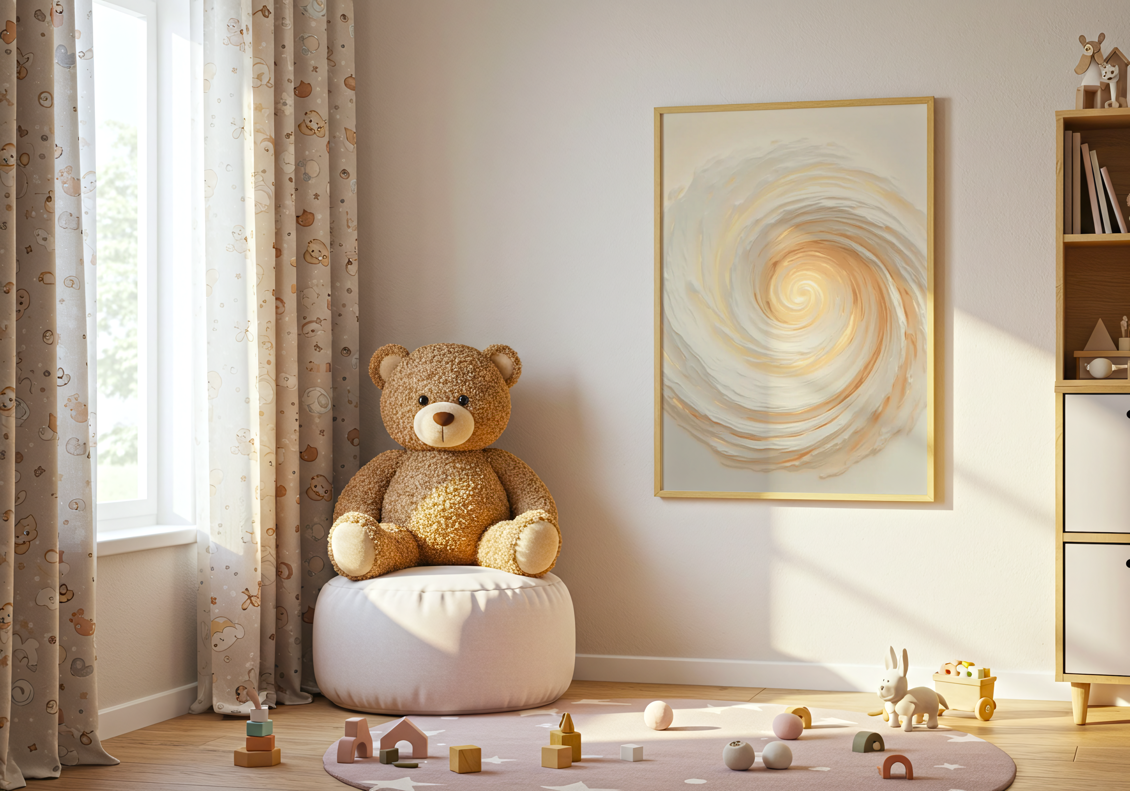 Abstract Spiral Poster