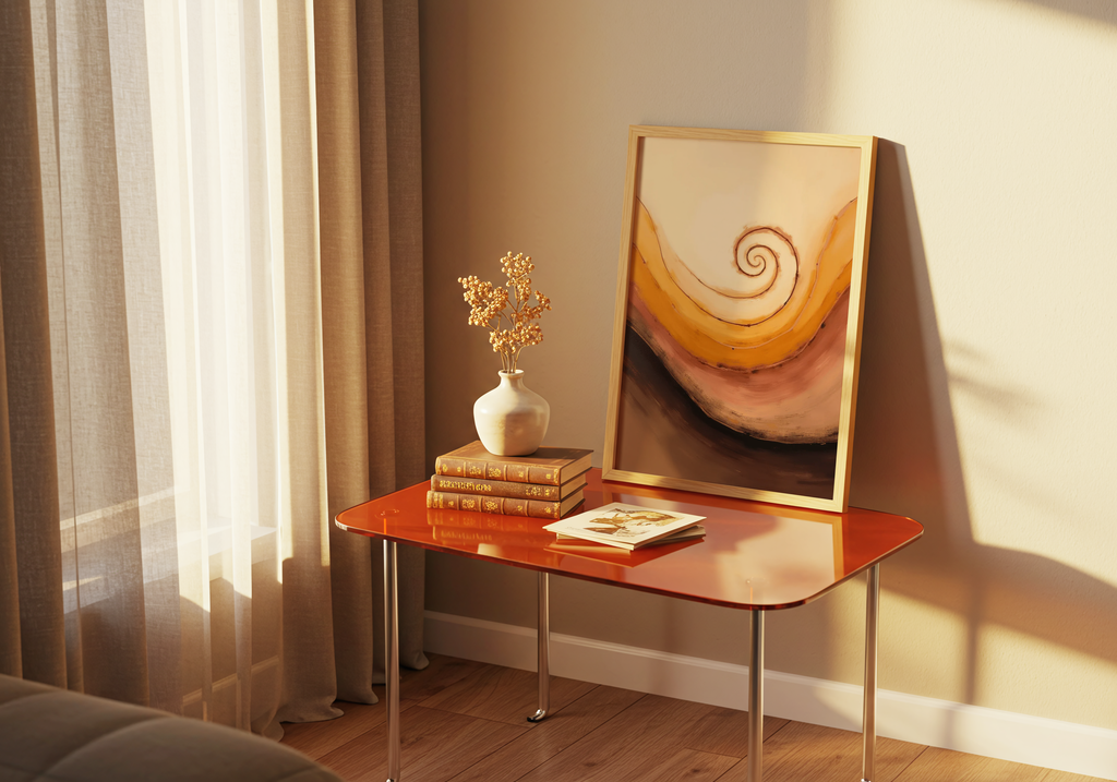 Spiral of Earth Poster