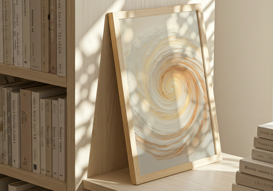 Abstract Spiral Poster