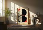 Bauhaus Abstract Typography Poster