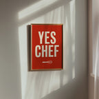 Yes Chef Poster – i rum 1