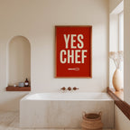 Yes Chef Poster – i rum 2