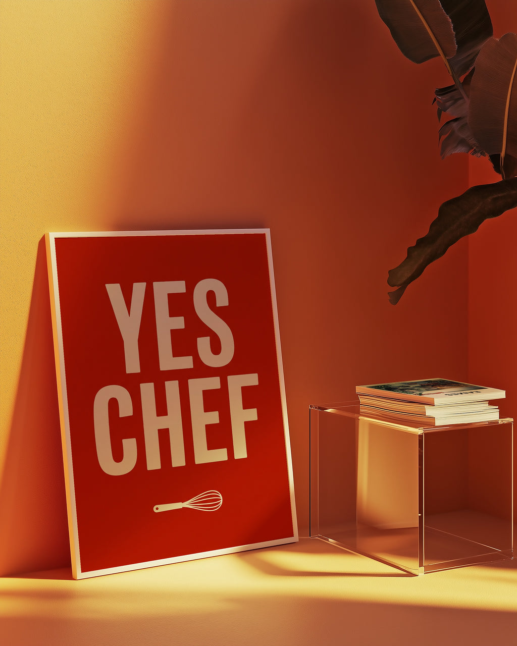 Yes Chef Poster – i rum 3