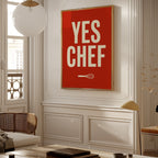 Yes Chef Poster – i rum 4