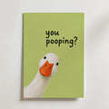 You Pooping Poster – canvas utan passepartout