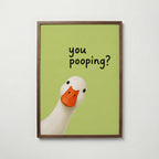 You Pooping Poster – valnötsram